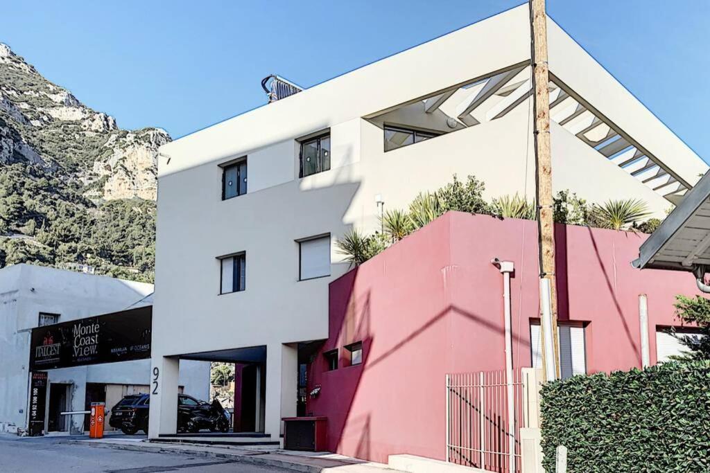 Great Studio With A Sea View And Parking In 400 Meters From Monaco Beausoleil Exteriör bild