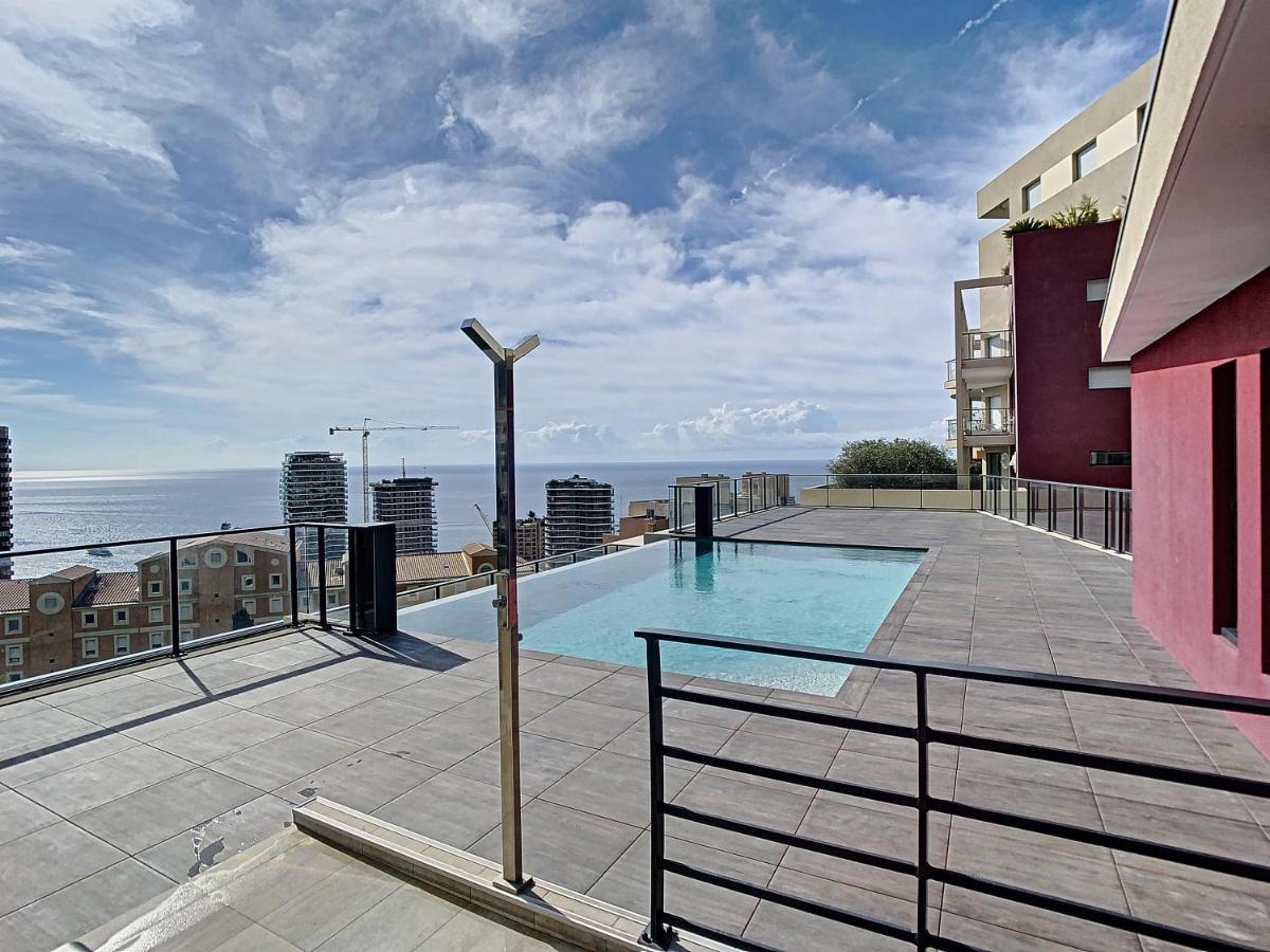 Great Studio With A Sea View And Parking In 400 Meters From Monaco Beausoleil Exteriör bild
